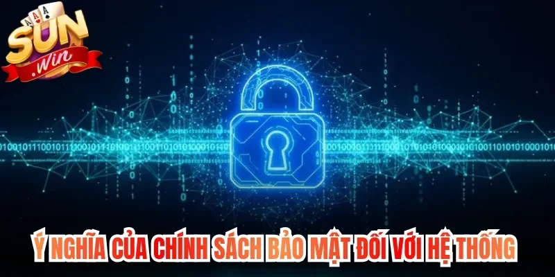 Ý nghĩa của chính sách bảo mật đối với hệ thống 