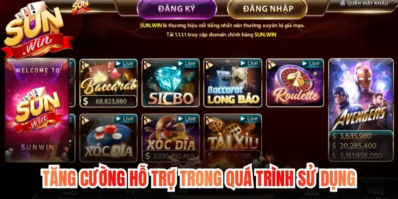 Tăng cường hỗ trợ trong quá trình sử dụng 